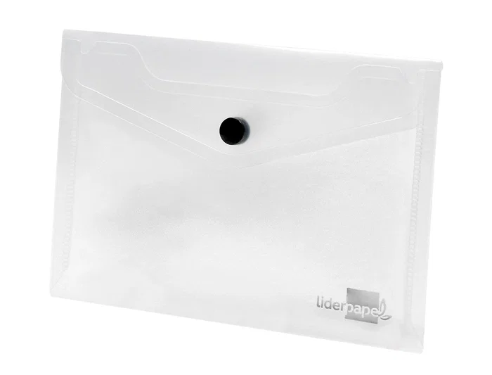 Liderpapel 44224 Carpeta Dossier Polipropileno DIN A7 Color Transparente