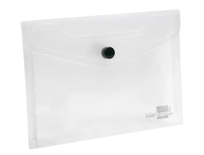 Liderpapel 44224 Carpeta Dossier Polipropileno DIN A7 Color Transparente