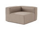 Atelier Del Sofa Sofá de 1 Plaza Marrón - Lino, Marco de Hornbeam, Comodidad Inigualable y Diseño Elegante - 107x66x105 cm