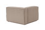 Atelier Del Sofa Sofá de 1 Plaza Marrón - Lino, Marco de Hornbeam, Comodidad Inigualable y Diseño Elegante - 107x66x105 cm