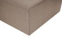 Atelier Del Sofa Sofá de 1 Plaza Marrón - Lino, Marco de Hornbeam, Comodidad Inigualable y Diseño Elegante - 107x66x105 cm