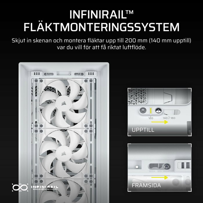 Corsair FRAME 5000D RS Blanco