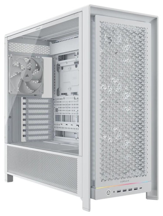 Corsair FRAME 5000D RS White Torre PC ATX CC-9011308-WW 4x Ventiladores RS140 ARGB Corsair FRAME 5000D RS White Torre PC ATX CC-9011308-WW 4x Ventiladores RS140 ARGB