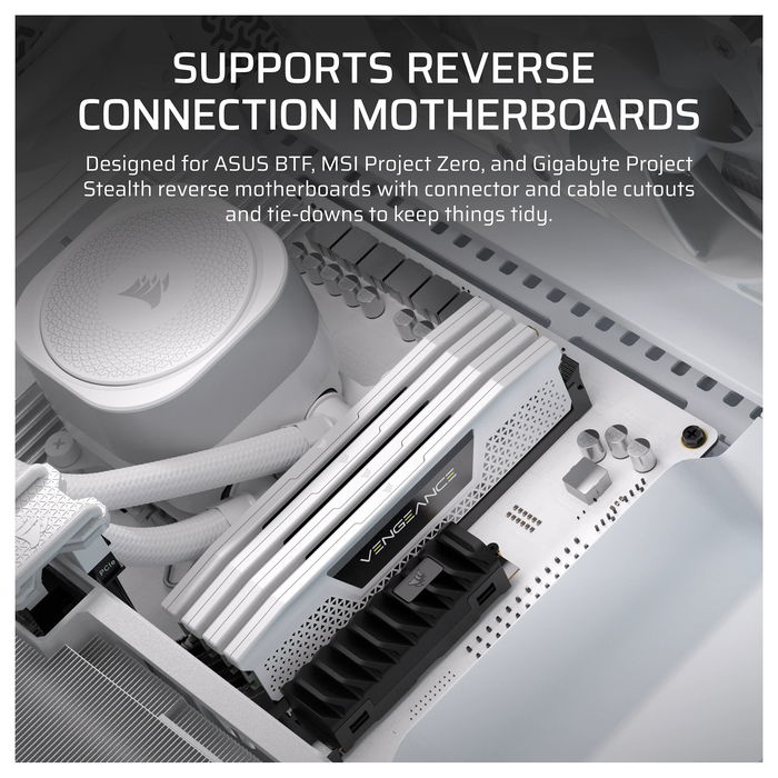 Corsair 5000D RS Caja Gaming Midi Tower ATX Blanca