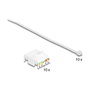 DeLOCK 88113 Módulo Keystone RJ45 hembra a LSA Cat.6A montaje sin herramientas azul (10 piezas)