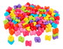Innspiro Cuentas de Plástico para Encajar Multicolor Opaco 9x7mm (650u)