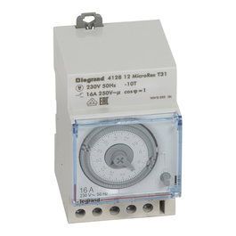 Legrand 412812 MicroRex T31F Temporizador Analógico 230V