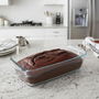 Molde Cake Rectangular Horno Boro Ocuisine Vidrio Ô Cuisine 29x12x8 cm