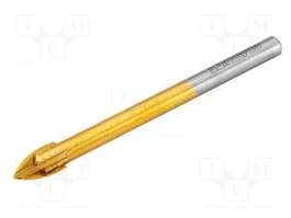 GRAPHITE Broca Universal de 6mm x 64mm de Carburo Cementado