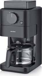 Severin KA 9215 con molinillo negro mate