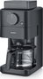 Severin KA 9215 Cafetera de goteo con molinillo Negro Mate