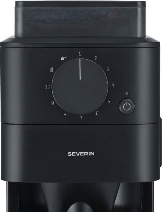 Severin KA 9215 Cafetera de goteo con molinillo Negro Mate Severin KA 9215 Cafetera de goteo con molinillo Negro Mate