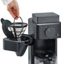 Severin KA 9215 Cafetera de goteo con molinillo Negro Mate