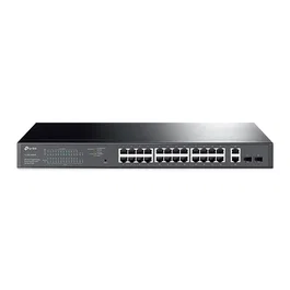 TP-Link TL-SG1428PE Switch gestionado L2 Gigabit Ethernet PoE 10/100/1000 Montaje rack 1U Negro