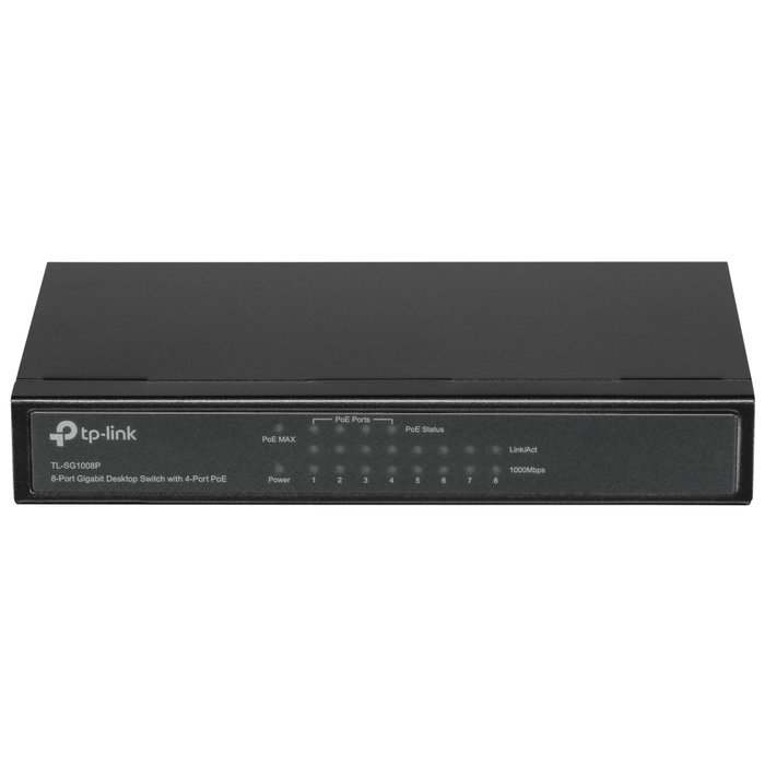 TP-Link TL-SG1008P Switch Gigabit de 8 puertos con 4 puertos PoE