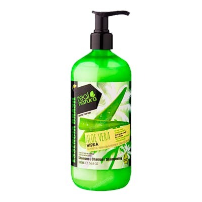 Real Natura Champú Sin Sal Aloe Vera Hidra 500ml Real Natura Champú Sin Sal Aloe Vera Hidra 500ml