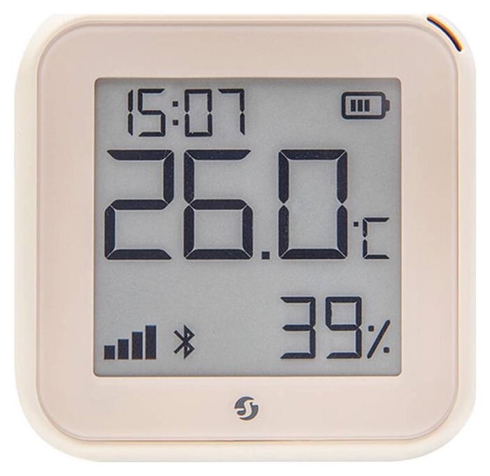 Shelly H&T Gen3 Sensor de Temperatura y Humedad Marfil Shelly H&T Gen3 Sensor de Temperatura y Humedad Marfil