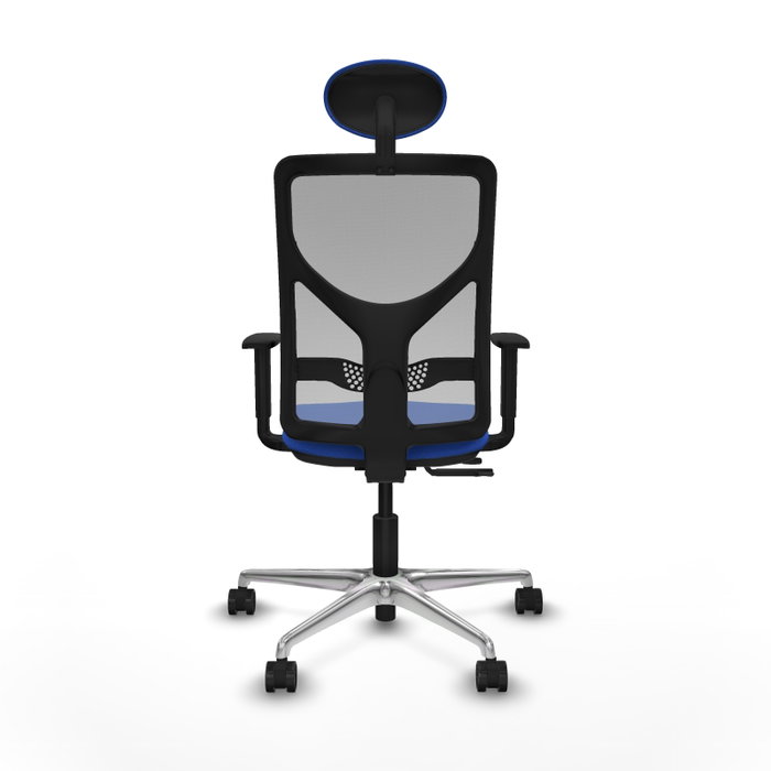 PIQUERAS Y CRESPO Silla de oficina Motilla con mecanismo Sincro/Traslack, Azul y Gris PIQUERAS Y CRESPO Silla de oficina Motilla con mecanismo Sincro/Traslack, Azul y Gris