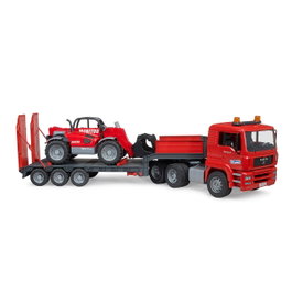 Bruder Camión MAN TGA con Manipulador Telescópico Manitou MLT 633