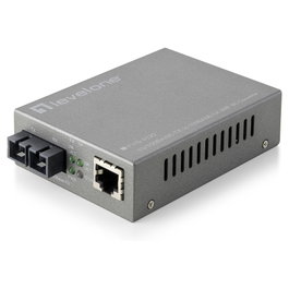 Level One FVS-3120 Convertidor de medios Fast Ethernet RJ45 a SC Monomodo