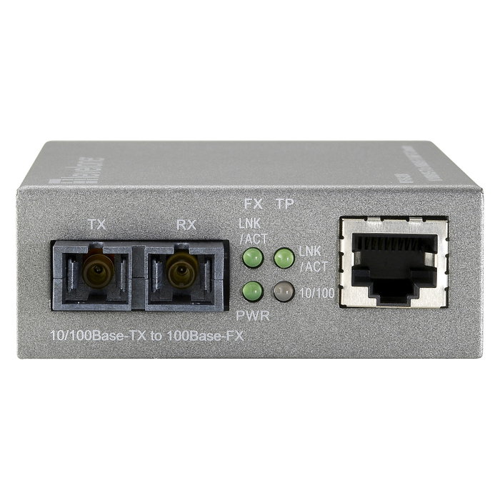Level One FVS-3120 Convertidor de medios Fast Ethernet RJ45 a SC Monomodo Level One FVS-3120 Convertidor de medios Fast Ethernet RJ45 a SC Monomodo