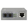 Level One FVS-3120 Convertidor de medios Fast Ethernet RJ45 a SC Monomodo