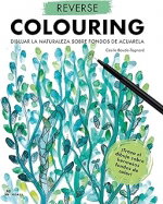 HOAKI REVERSE COLOURING: DIBUJAR NATURALEZA SOBRE FONDOS ACUARELA