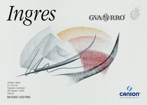 Guarro Bloc de dibujo artístico 325x460 mm 20 hojas 108 g/m2
