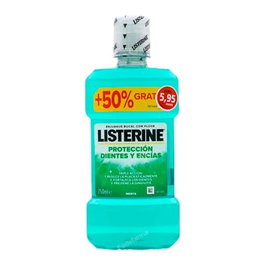 LISTERINE Dientes y Encías Enjuague Bucal 750 Ml