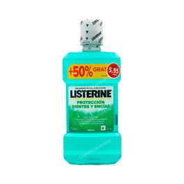 LISTERINE Dientes y Encías Enjuague Bucal 750 Ml