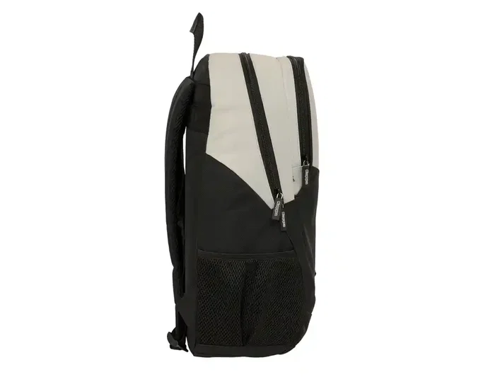 Mochila Escolar Kappa Grey Negro Gris 32 x 44 x 16 cm