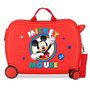 JOUMMA BAGS Maleta ABS Mickey Disney 50cm Infantil Trolley Viaje Ligera