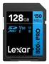 Lexar 128GB Professional 800x PRO Memory Card SDXC UHS-I (Clase 10, U3, V30) - Resistente a Golpes, Temperatura y Rayos X