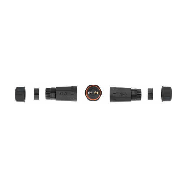 DeLOCK Conector de cable para exteriores 2 pines IP68 negro DeLOCK Conector de cable para exteriores 2 pines IP68 negro