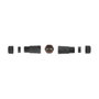 DeLOCK Conector de cable para exteriores 2 pines IP68 negro