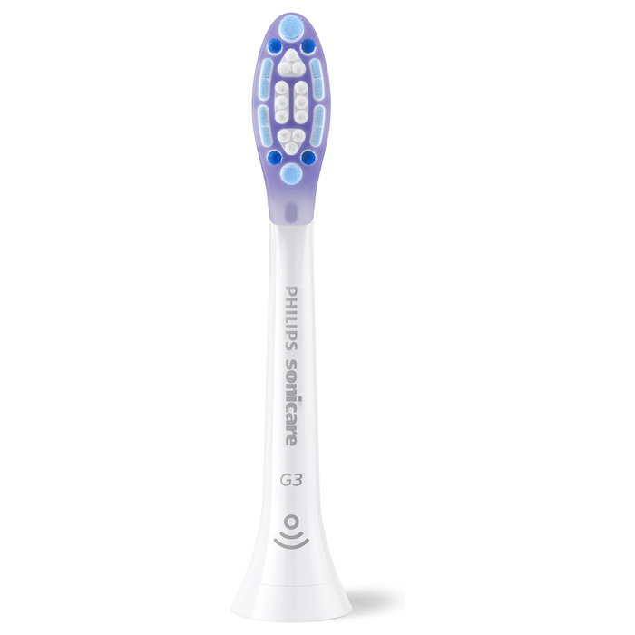 Philips Sonicare G3 Premium Gum Care HX9054/87 Cabezales de repuesto, Pack de 4, Blanco