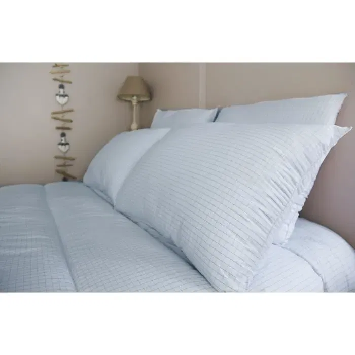 Dodo Almohada Mediana DOD3307419674134 50x70 cm, Protección Antiinsectos y Antiácaros, 550 gr, Blanco, Hecho en Francia