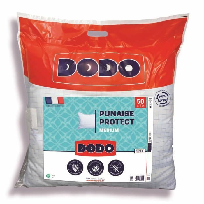 Dodo Almohada mediana 50x70 cm con protección antiinsectos y antiácaros
