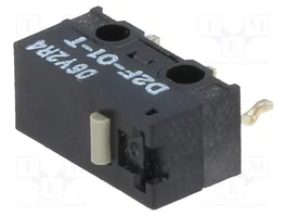 Aratas (Formerly Omron Components) Microconmutador SNAP ACTION D2F-01-T SPDT