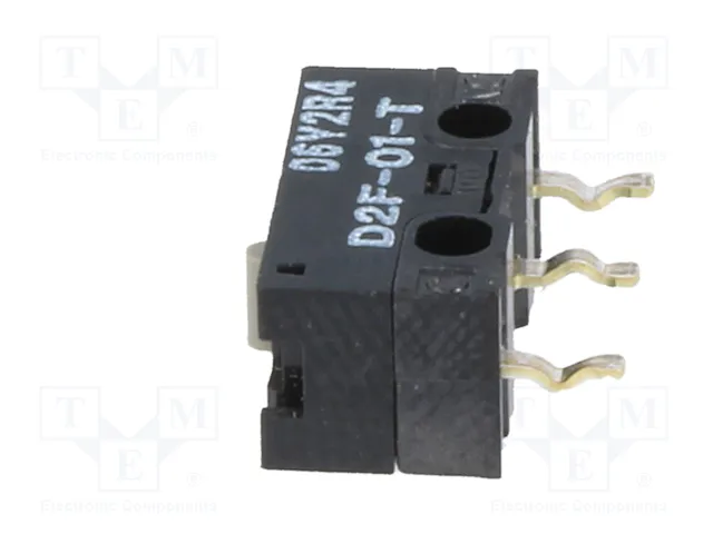 Aratas (Formerly Omron Components) Microconmutador SNAP ACTION D2F-01-T SPDT
