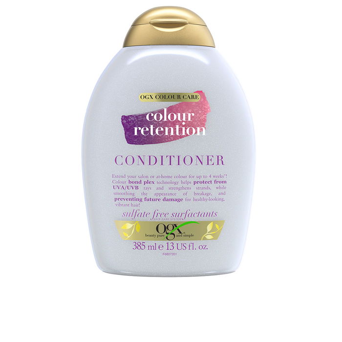 Ogx Acondicionador Colour Retention para Cabello Teñido con Bonding Plex 385 ml Ogx Acondicionador Colour Retention para Cabello Teñido con Bonding Plex 385 ml