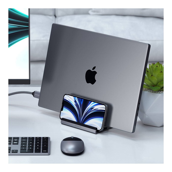 Satechi ST-ADVSM Soporte para Tablet y Notebook, Gris Satechi ST-ADVSM Soporte para Tablet y Notebook, Gris