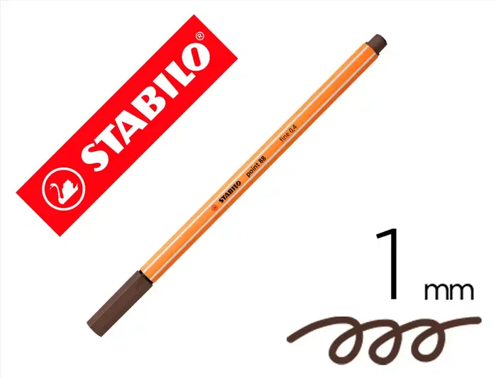 Stabilo Point 88 Rotulador punta fina 0,4 mm Ocre Stabilo Point 88 Rotulador punta fina 0,4 mm Ocre