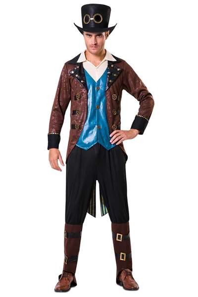 My Other Me Disfraz Steampunk Boy Talla M L Adulto Multicolor 100% Poliéster