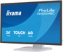 iiyama T2452MSC-W2AG Monitor Táctil 24 Pulgadas Full HD Blanco