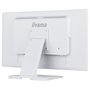 iiyama T2452MSC-W2AG Monitor Táctil Full HD de 24 Pulgadas IPS, 1920 x 1080 Pixeles, 120 Hz, 5 ms, Blanco, con Altavoces, USB-C y Montaje VESA 100x100