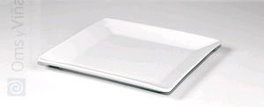 OMS Set de 4 Platos Llanos 27x27 cm