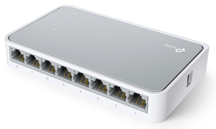 TP-Link TL-SF1008D Switch Fast Ethernet de 8 puertos Blanco