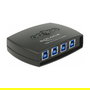 DeLOCK 87724 - Switch Compartidor USB 3.2 Gen 1 (3.0) de 4 Puertos a 1, 5 Gbps, Negro