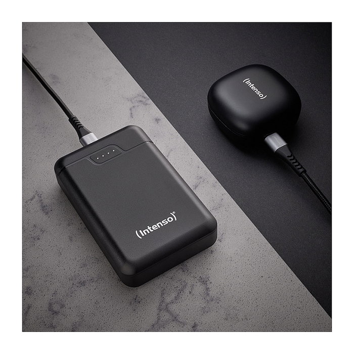 Intenso Power Bank B10000 10000 mAh Negro USB-C y 2x USB-A